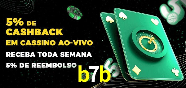 Promoções do cassino ao Vivo b7b